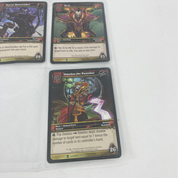 2006 World of Warcraft Cards Lot of 7 Azeroth WOW TCG CCG - Picture 9 of 10
